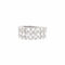 Bague 50 Boucheron - Bague bandeau en or blanc et diamants 58 Facettes 35291