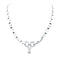 Collier Cartier Agrafe - Collier en or blanc et diamants 58 Facettes 35235