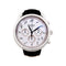 Montre Hermès Arceau Chronographe - Montre en acier sur cuir 58 Facettes 35226