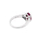 Bague 50 Mellerio - Bague en platine 950 rubis et diamants 58 Facettes 35180