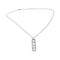 Collier Messika - Sautoir Move 10th anniversary en or blanc et diamants 58 Facettes 32173