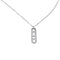 Collier Messika - Sautoir Move 10th anniversary en or blanc et diamants 58 Facettes 32173