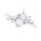 Bague 52 Bague ancienne en platine 950 sertie de diamants 58 Facettes 33752