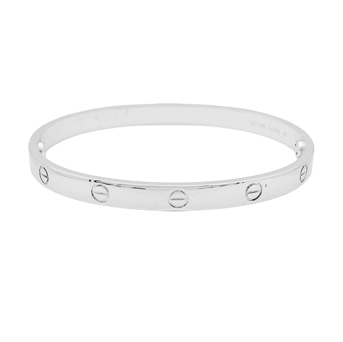 Bracelet Cartier Love - Bracelet en or blanc 750 58 Facettes 34379