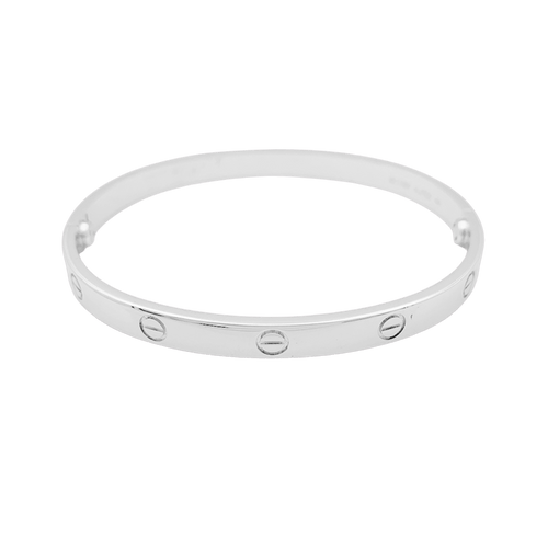 Bracelet Cartier Love - Bracelet en or blanc 750 58 Facettes 34379