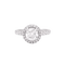 Bague 52 Cartier Destinée - Bague en platine sertie de diamants 58 Facettes 34413