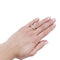 Bague 48 Cartier Trinity - Bague classique en trois ors et diamants 58 Facettes 32387