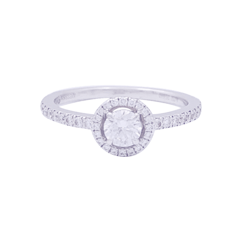 Bague 51 Messika Joy - Bague en or blanc sertie de diamants 58 Facettes 33620