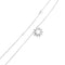 Collier Van Cleef & Arpels Lotus - Collier pendentif en or blanc et diamants 58 Facettes 35009