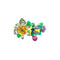 Bague 51 Dior Milly Carnivora - Bague en or blanc laque et pierres précieuses 58 Facettes 35043