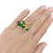Bague 51 Dior Milly Carnivora - Bague en or blanc laque et pierres précieuses 58 Facettes 35043