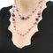 Collier Sautoir Cartier, "Délices de Goa", or rose, améthystes, turquoises et diamants. 58 Facettes 35058