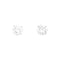 Boucles d'oreilles Boucles d’oreilles puces en or blanc 18 carats et diamants 58 Facettes 35114