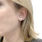 Boucles d'oreilles Boucles d’oreilles puces en or blanc 18 carats et diamants 58 Facettes 35114