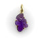 Pendentif Pendentif fleur en or 14k et améthyste sculptée 58 Facettes A2006V