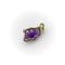 Pendentif Pendentif fleur en or 14k et améthyste sculptée 58 Facettes A2006V