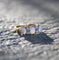 Bague Bague édouardienne trois pierres en or 18 carats, opales et diamants 58 Facettes A2006Z