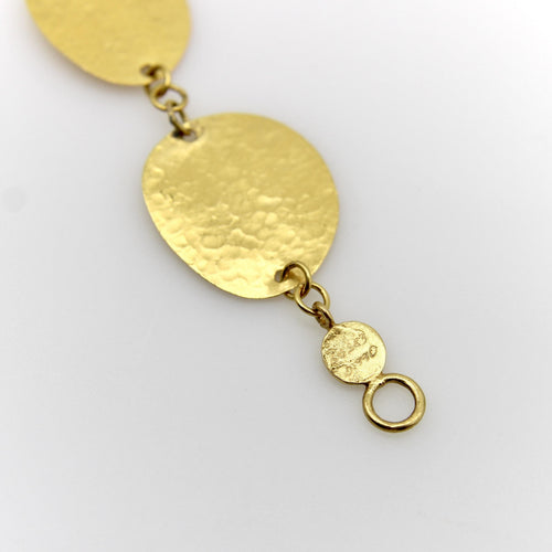 Bracelet Gurhan Lush Collection - Bracelet à disques martelés en or 24k 58 Facettes A2006P