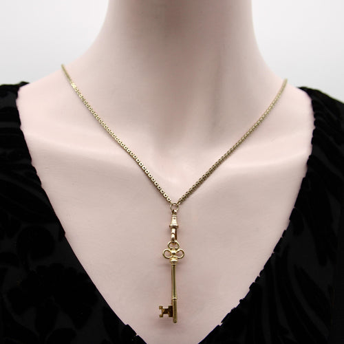 Broche Tiffany & Co. - Broche clé vintage en or 14k 58 Facettes A2006S