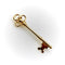 Broche Tiffany & Co. - Broche clé vintage en or 14k 58 Facettes A2006S