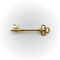 Broche Tiffany & Co. - Broche clé vintage en or 14k 58 Facettes A2006S