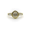 Bague Bague hexagonale en or jaune 18k avec diamants 58 Facettes