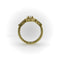 Bague Bague hexagonale en or jaune 18k avec diamants 58 Facettes