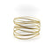 Bracelet Tiffany & Co. Elsa Peretti - Bracelet vague 9 rangs en or jaune 18 carats 58 Facettes