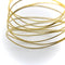 Bracelet Tiffany & Co. Elsa Peretti - Bracelet vague 9 rangs en or jaune 18 carats 58 Facettes