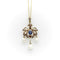Pendentif Époque édouardienne - Pendentif en or 14k saphir et perles de semence 58 Facettes A2005T