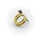 Bague 57 Bague serpent vintage en or 22k, argent, rubis et diamants 58 Facettes A2005J