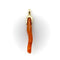 Pendentif Signature - Pendentif branche de corail avec capuchon en or 14k 58 Facettes A20064