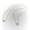 Collier Signature - Collier 16 pouces en or 14K et diamant taille ancienne 58 Facettes