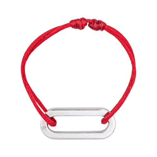 Bracelet Dinh Van  Bracelet Cordon Maillon Argent 58 Facettes 4744183CN