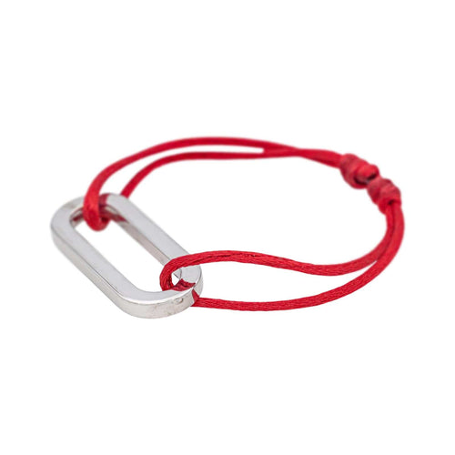 Bracelet Dinh Van  Bracelet Cordon Maillon Argent 58 Facettes 4744183CN