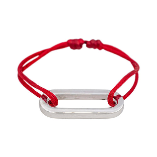Bracelet Dinh Van  Bracelet Cordon Maillon Argent 58 Facettes 4744183CN