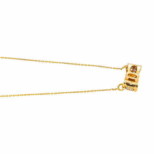 Collier Collier Or jaune Emeraude, Diamant 58 Facettes 4895057RV