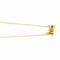 Collier Collier Or jaune Emeraude, Diamant 58 Facettes 4895057RV