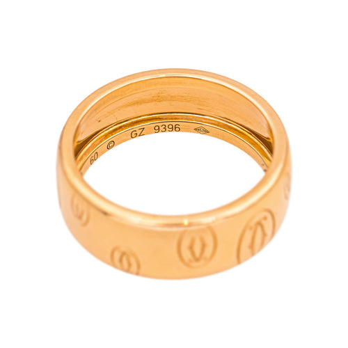 Bague 60 Cartier Bague Bandeau Happy birthday Or rose 58 Facettes 4960466CN