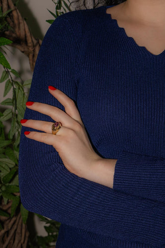 Bague 52 Boucheron Bague  Jaïpur Or jaune Tourmaline 58 Facettes 5054727RV