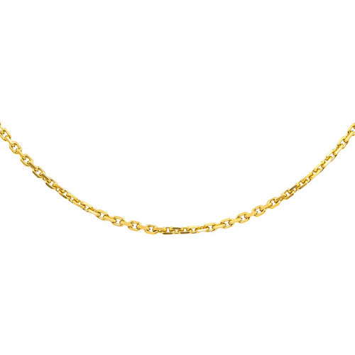 Collier Collier  Maille forçat Or jaune 58 Facettes 5226044CN