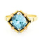 Bague 60 Bague - Topaze env. 3,30 ct en or 14 carats 58 Facettes 4A4C325FA9A74A4093CE29792487538F