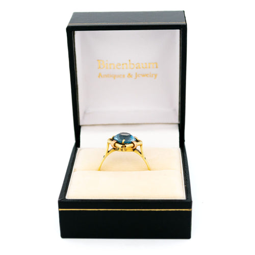 Bague 60 Bague - Topaze env. 3,30 ct en or 14 carats 58 Facettes 4A4C325FA9A74A4093CE29792487538F