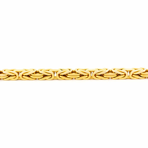 Bracelet Bracelet byzantin vintage en or 14k, 20 cm 58 Facettes C9851B86F1BC4FDC9C0CDC6A4D787522