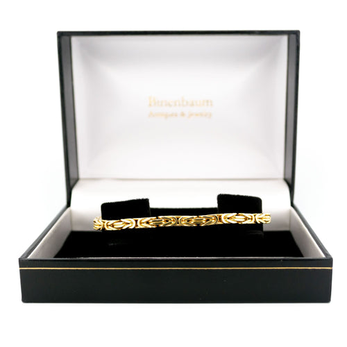Bracelet Bracelet byzantin vintage en or 14k, 20 cm 58 Facettes C9851B86F1BC4FDC9C0CDC6A4D787522