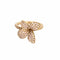 Bague 52 Pasquale Bruni - Bague fleur en or jaune 18k et tourmalines roses 58 Facettes LAN1471
