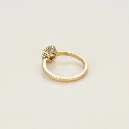 Bague 54 Bague en or rose et diamants 58 Facettes B250646