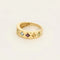 Bague 52.5 Bague jonc matelassée Tutti Frutti en or jaune 18K et quartz 58 Facettes LAV1909