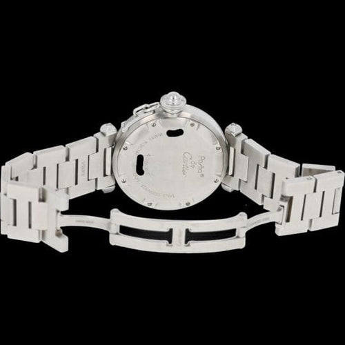 Montre Cartier Pasha GMT - Montre automatique en acier 35 mm 58 Facettes MT45246