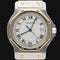 Montre Cartier Santos - Montre ronde octogonale en or jaune et acier 58 Facettes MT45167